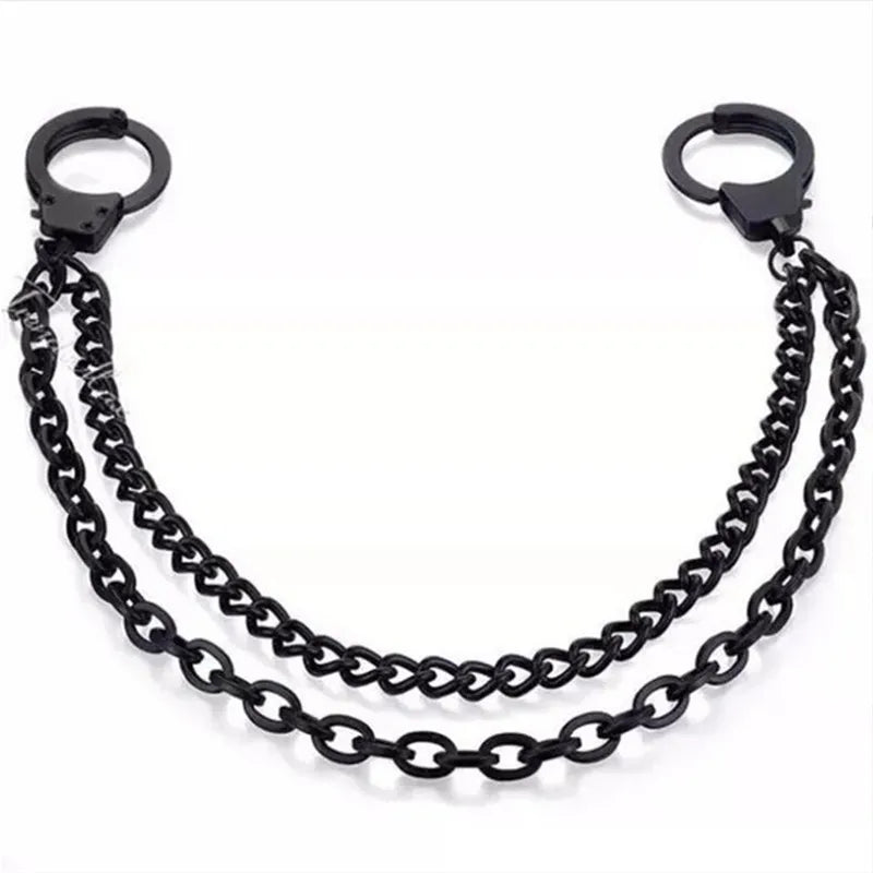 40 50 CM Long Metal Keychain Wallet Belt Chain Rock Punk Trousers Hipster Pant Jean HipHop Jewelry Men's Key Ring Chain