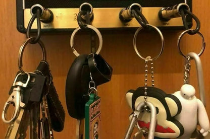 Keychain Compatible JCM800  Guitar Keychain Wall Mounting Punch Key Hanger Rack Wall Hooks Hangers Home Decoration