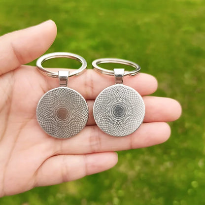 Game Controller Keychain Pendant Hip Hop Old Video Game Controller Picture Handmade Glass Cabochon Keychains Key Ring for Friend