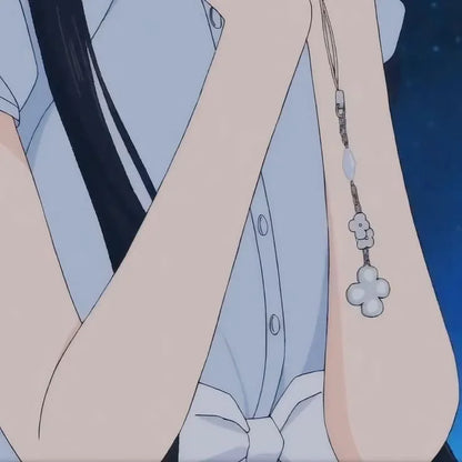 Comics Anime Kuronuma Sawako Kazehaya Shouta Cosplay Keychain Kimi Ni Todoke From Me to You Flower Pendant Couple Phone Chain