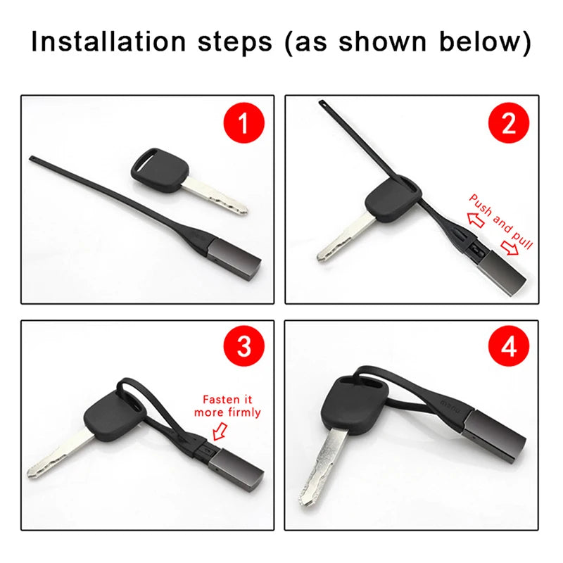 Keychain For Car Keys Men Women Car Key Holder Wear-resistant Mini Versatile Creative Decoration Accessory Unisex Car Key Chain