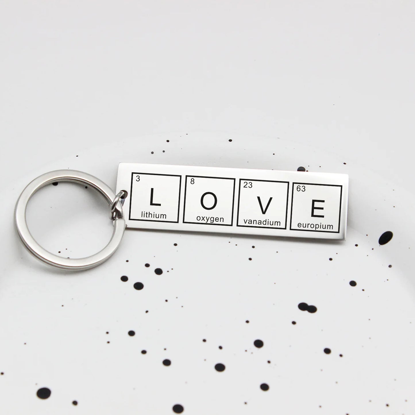 keychain chemistry Key Chain for Men Periodic Table of The Elements Key Ring Ba Bi Es Keyring Be Ni Ce Pendant Girls Gift