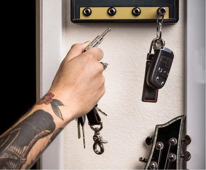 Keychain Compatible JCM800  Guitar Keychain Wall Mounting Punch Key Hanger Rack Wall Hooks Hangers Home Decoration