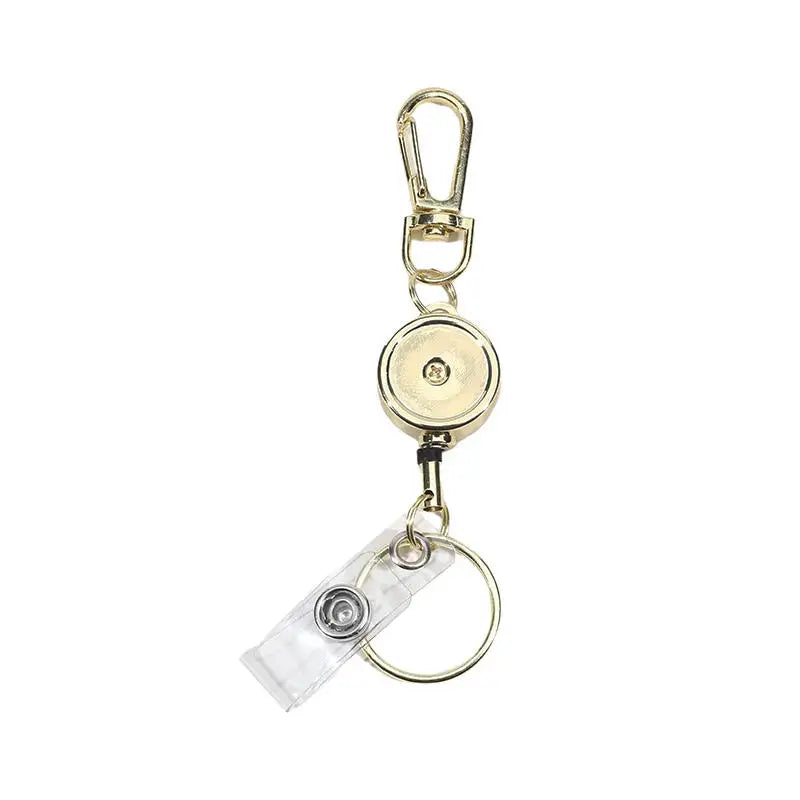Keychains Keyring Outdoor Retractable Keychain Anti-lost Telescopic Keys  Multipurpose Hanging Rope Certificate Buckle