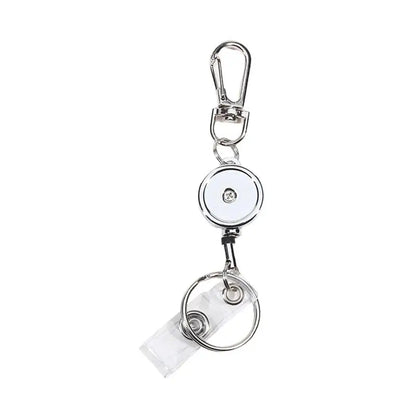 Keychains Keyring Outdoor Retractable Keychain Anti-lost Telescopic Keys  Multipurpose Hanging Rope Certificate Buckle