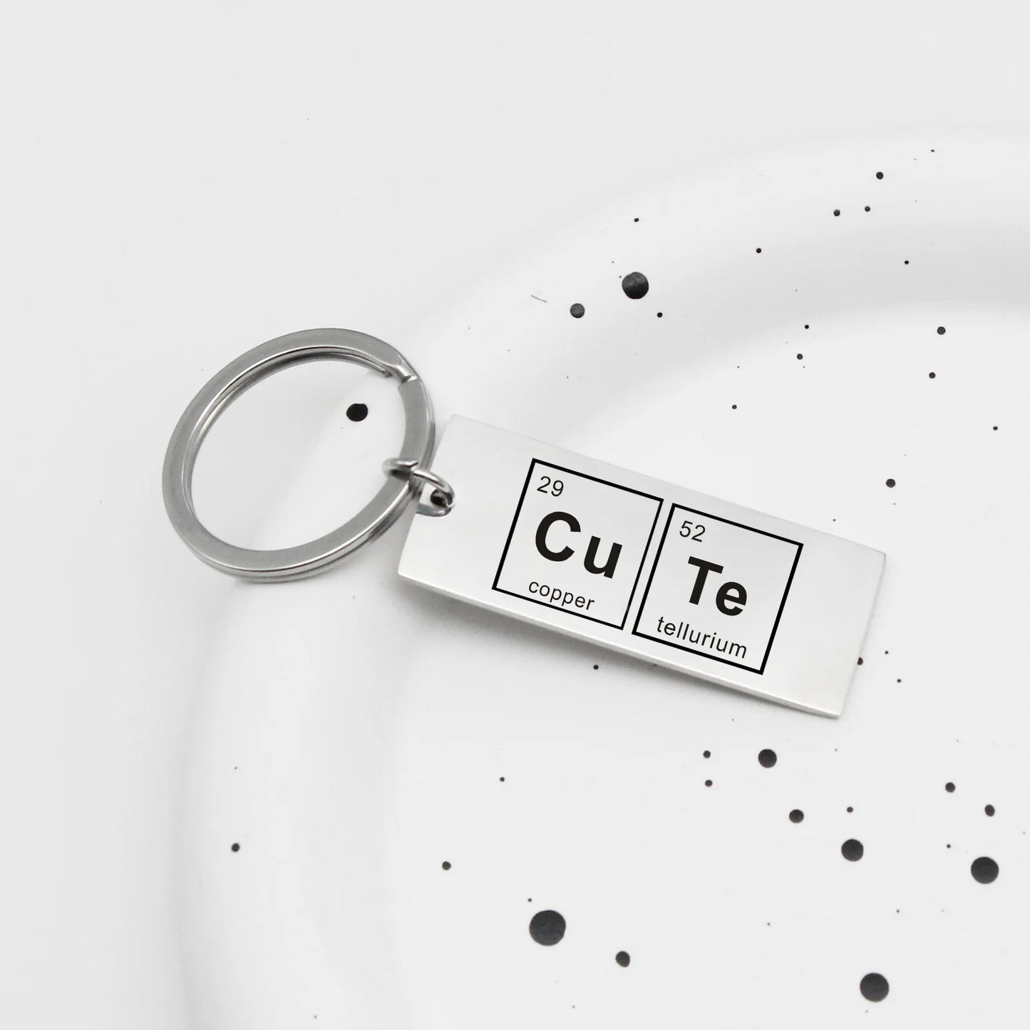 keychain chemistry Key Chain for Men Periodic Table of The Elements Key Ring Ba Bi Es Keyring Be Ni Ce Pendant Girls Gift