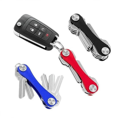 Multi-function Key Chain Metal Aluminum Key Strong Compact Key Decorative Wallet Holder Clip Organizer Outdoor Portable Keychain