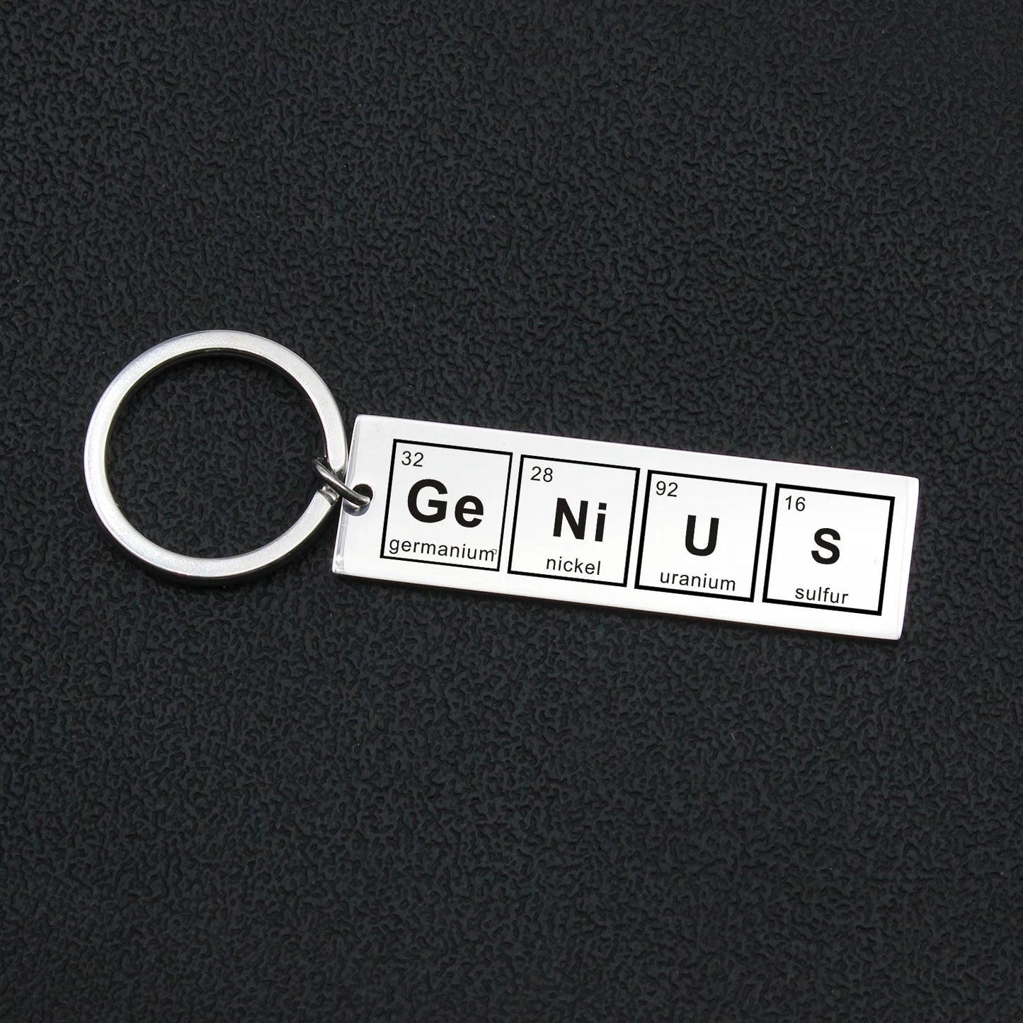 keychain chemistry Key Chain for Men Periodic Table of The Elements Key Ring Ba Bi Es Keyring Be Ni Ce Pendant Girls Gift
