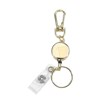 Keychains Keyring Outdoor Retractable Keychain Anti-lost Telescopic Keys  Multipurpose Hanging Rope Certificate Buckle