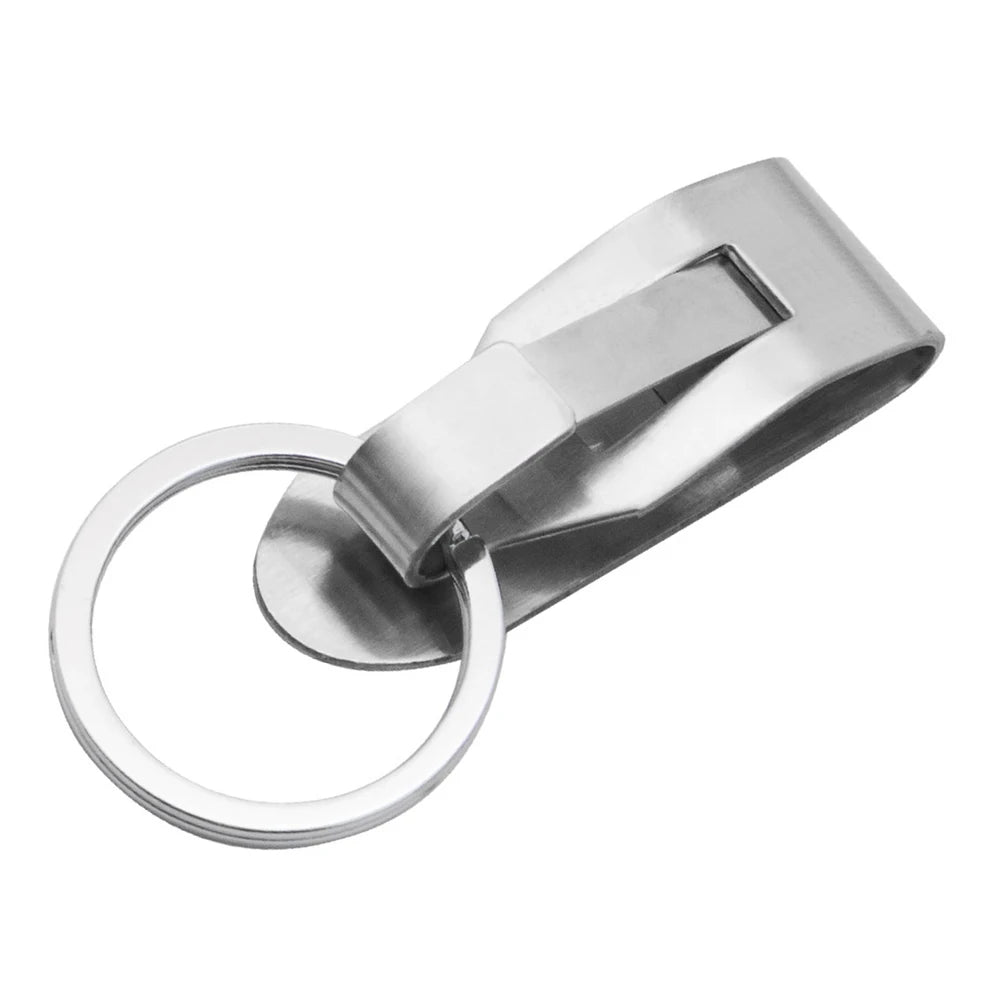 Detachable Keyrings 
 Keychain single loop locking clasp
 Belt Keychain 
 Security Clip On Heavy Duty Belt Key Clip