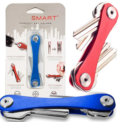 Multi-function Key Chain Metal Aluminum Key Strong Compact Key Decorative Wallet Holder Clip Organizer Outdoor Portable Keychain